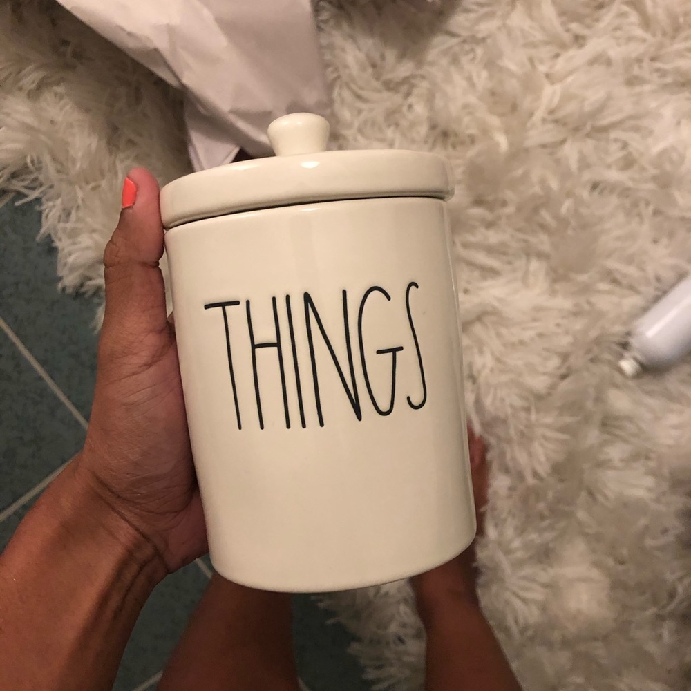 RAE DUNN THINGS JAR